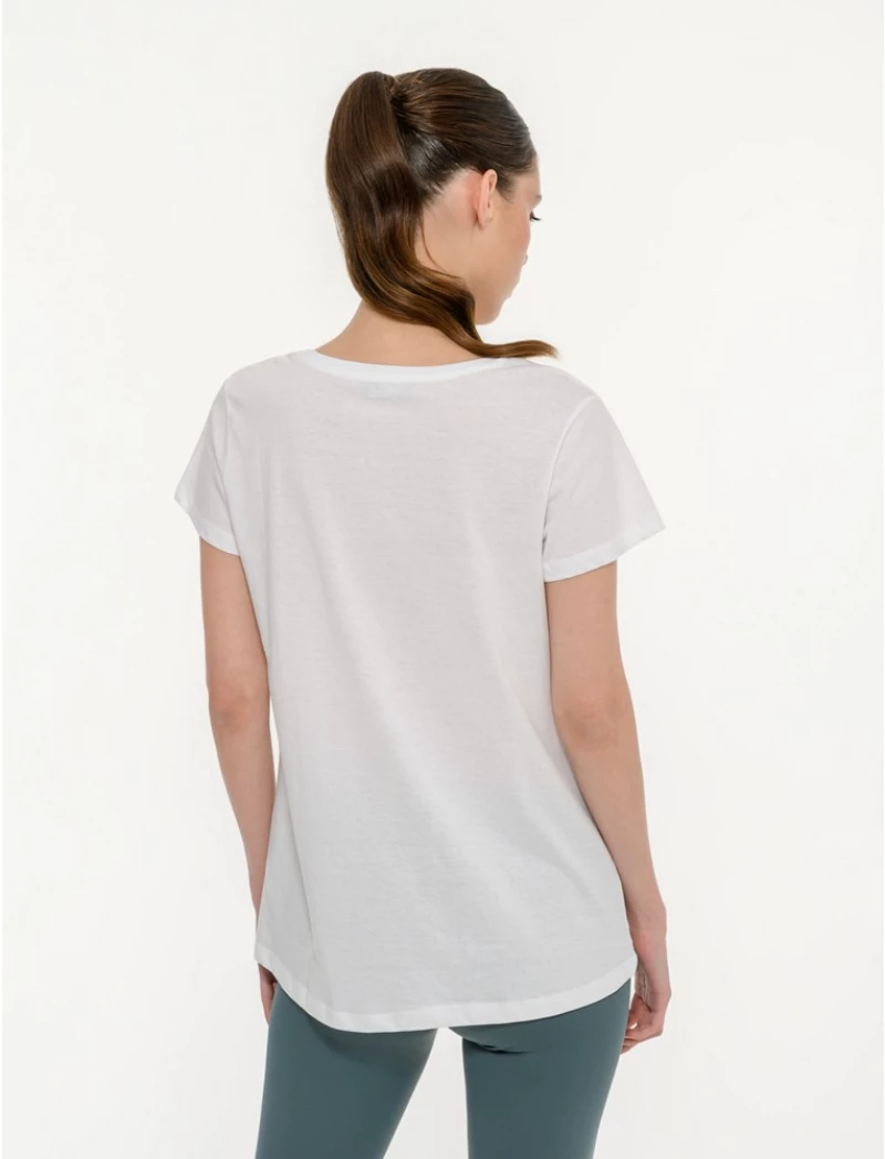 BDTK T-SHIRT SS RELAXED 1261-904828 1261-904828-00200 BODY TALK Λευκό