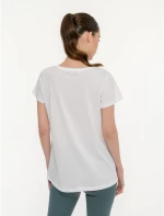 BDTK T-SHIRT SS RELAXED 1261-904828 1261-904828-00200 BODY TALK Λευκό