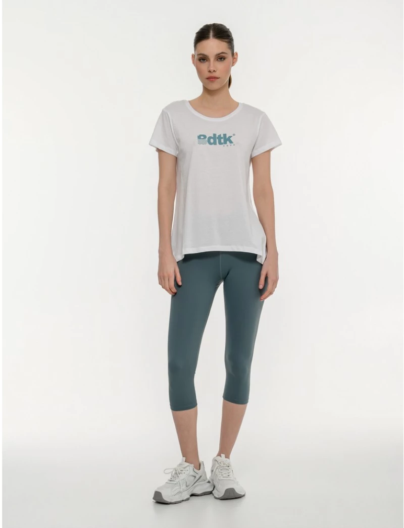 BDTK T-SHIRT SS RELAXED 1261-904828 1261-904828-00200 BODY TALK Λευκό