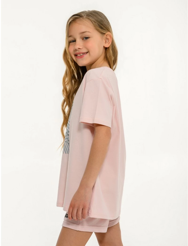 BDTK T-SHIRT SS OVERSIZED 1261-702828 1261-702828-00304 BODY TALK Ροζ