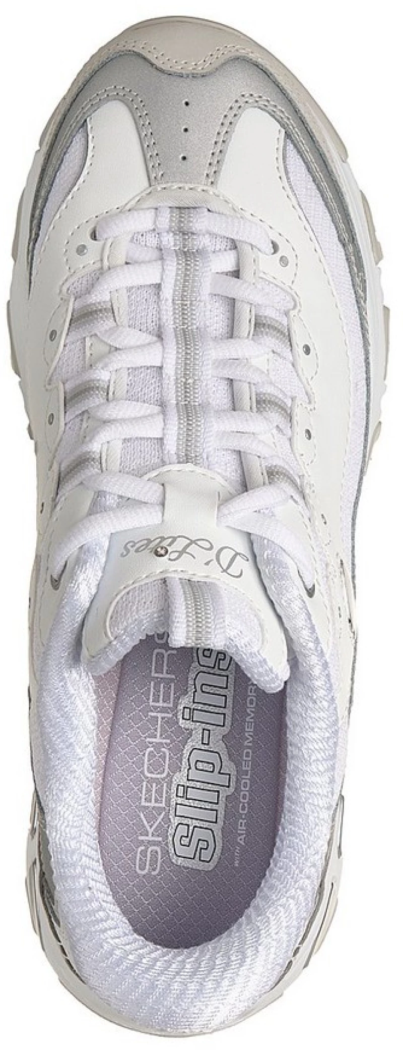 Skechers Slip-ins: D'Lites - Smooth Nostalgia 150537-WSL SKECHERS Λευκό