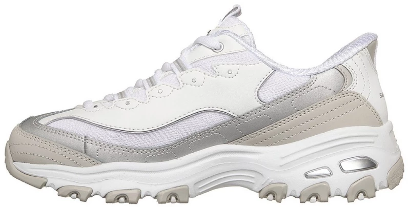 Skechers Slip-ins: D'Lites - Smooth Nostalgia 150537-WSL SKECHERS Λευκό