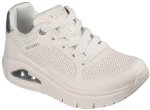 Skechers Premium Leather UNO Icon - Idolized Air 177767-WHT SKECHERS Λευκό