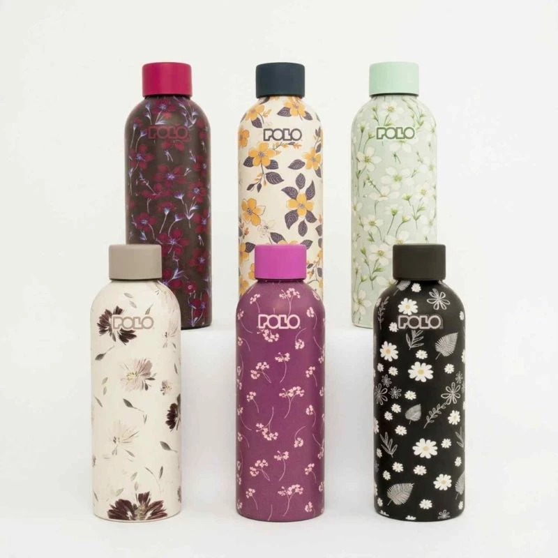 Blossom Yellow Παγούρι Θερμός Polo 500ml Μπεζ 949032-8475