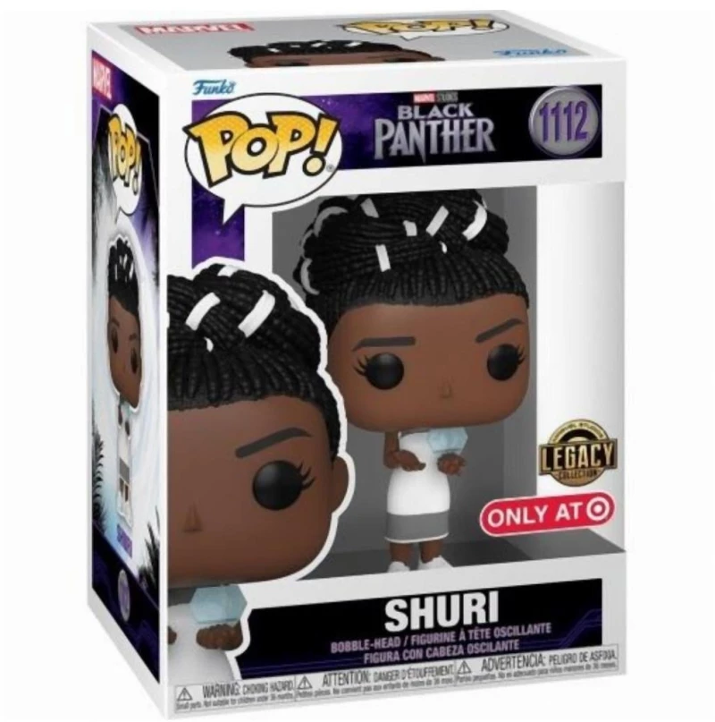 Funko Pop! Marvel: Black Panther Legacy Collection S1 - Shuri (Special Edition) #1112 Bobble-Head Vinyl Figure