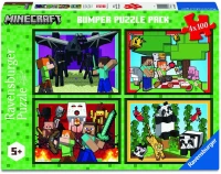 Ravensburger Puzzle: Minecraft (4x100 pcs) (12004290)