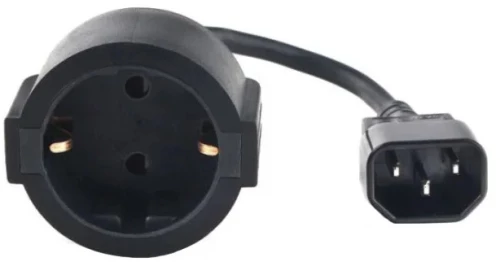 Power Adapter IEC C14 σε Schuko Female - Καινούριο