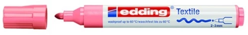 Μαρκαδόρος υφάσματος Edding 4500 ροζ