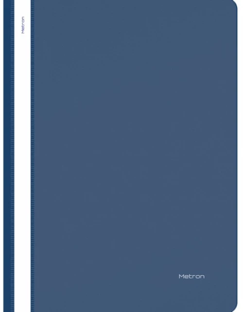 Ντοσιέ έλασμα Metron μπλε
