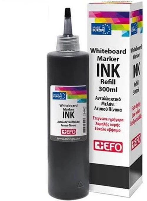 Μελάνι μαρκαδόρου πίνακα +Efo 300ml μαύρο