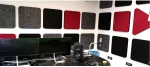 Audiodesigner ECOPLAN® Triangle Ηχοαπορροφητικά Πάνελ 80 x 80 x 4cm / 1,1 τ.μ. Λευκό (4 Τεμάχια)