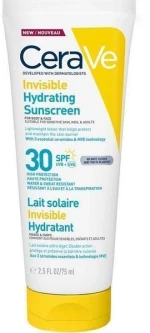 CeraVe Sunscreen SPF30 Invisible Hydrating Αντηλιακό Για Πρόσωπο & Σώμα 75ml