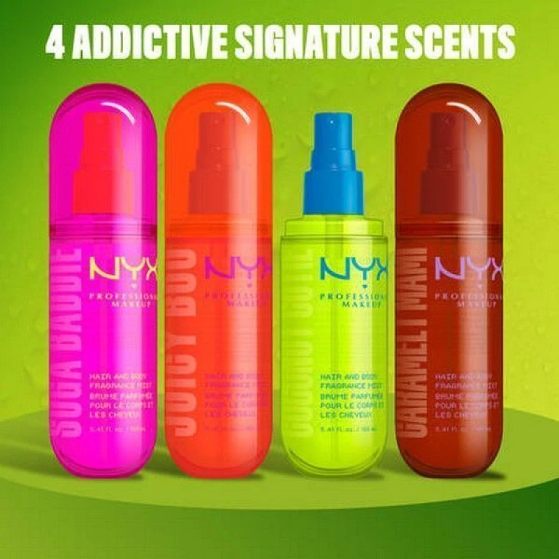 Nyx Professional Caramelt Mami Hair & Body Mist 80ml
