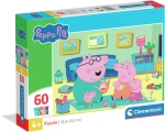 536401 CLEMENTONI ΠΑΙΔΙΚΟ ΠΑΖΛ SUPER COLOR PEPPA PIG 60 ΤΜΧ