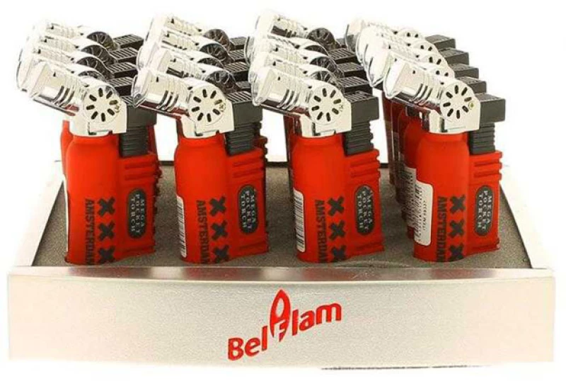 Belfam Αναπτήρας Αντιανεμικός Red Rubber - Amsterdam XXX