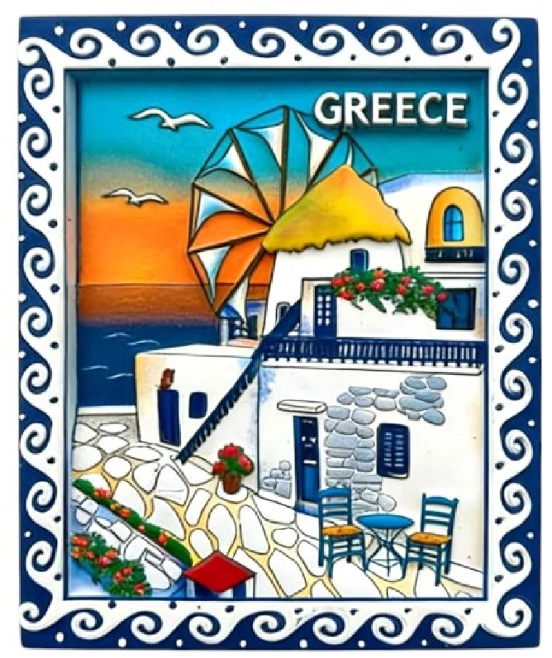 540038 ΤΟΥΡΙΣΤΙΚΟ ΜΑΓΝΗΤΑΚΙ SOUVENIR - ΣΕΤ 12PCS - GREECE - 678522