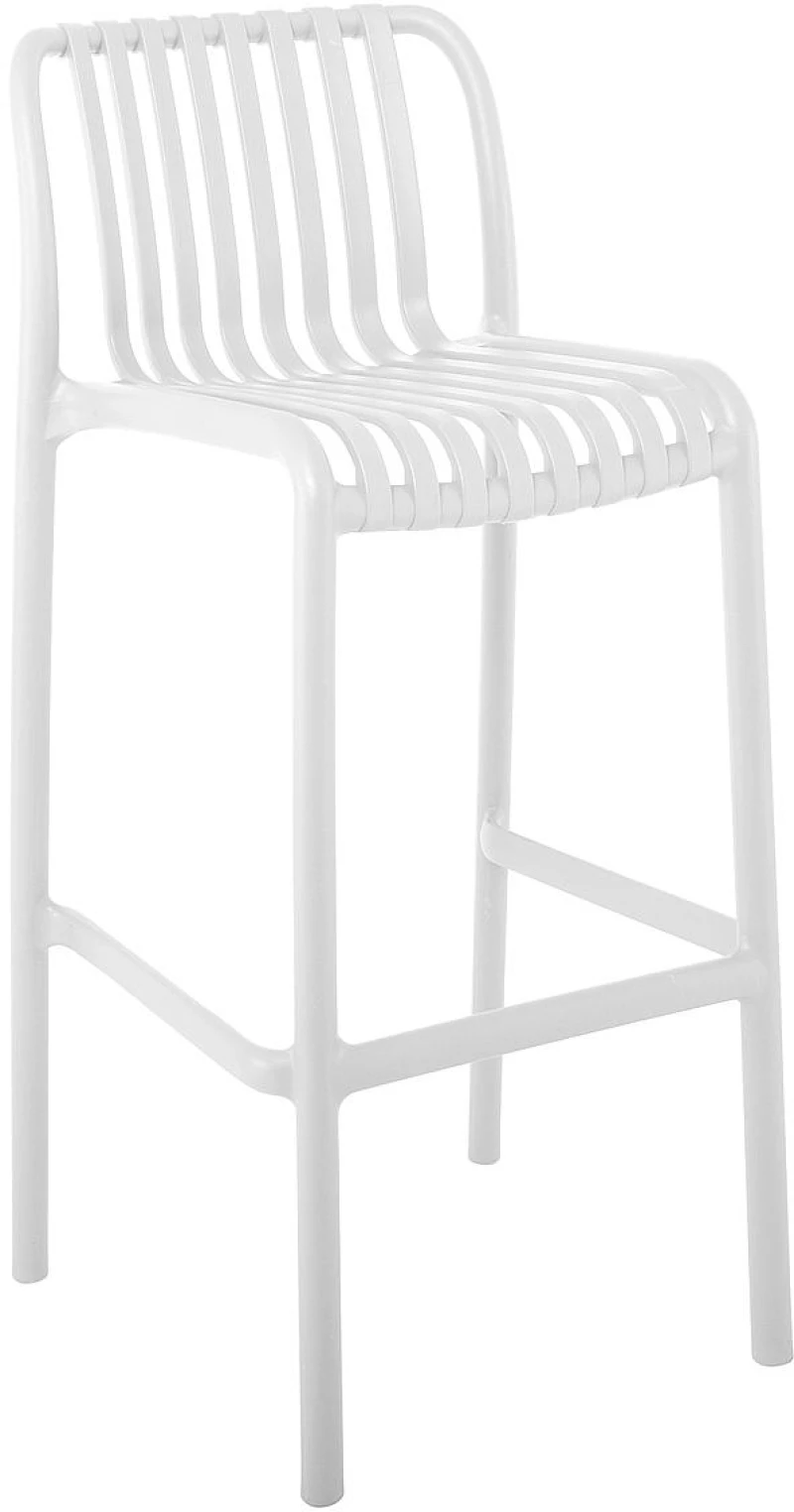 336012 MODA ΣΚΑΜΠΟ BAR ΣΤΟΙΒΑΖΟΜΕΝΗ PP - UV ΑΣΠΡΟ 45x49x75/101cm