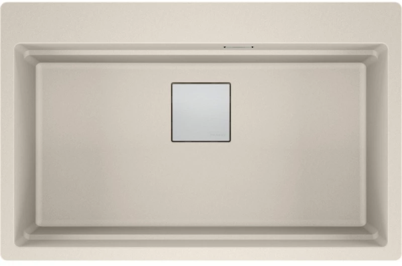 Franke Mythos Kubus 2 Pro KNG 610-73 Ένθετος Γρανιτένιος Νεροχύτης 79cm Coffee