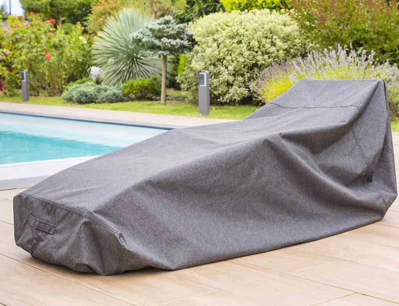 Κάλυμμα για διπλή ξαπλώστρα Hesperide - 220x145x90cm - Γκρι
