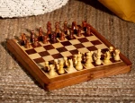 ΔΙΑΚΌΣΜΗΤΙΚΆ ΣΤΟΙΧΕΊΑ ATMOSPHERA LANEY WOOD CHESS SET 30,5X30,5