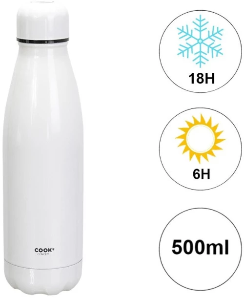 ΘΕΡΜΌΣ WHITE TRAVEL BOTTLE 50CL KA4637