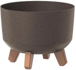 Κασπώ με πόδια - 20x17.4cm - Καφέ