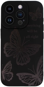 Vivid Silicone Case Apple iPhone 14 Pro Max Butterfly