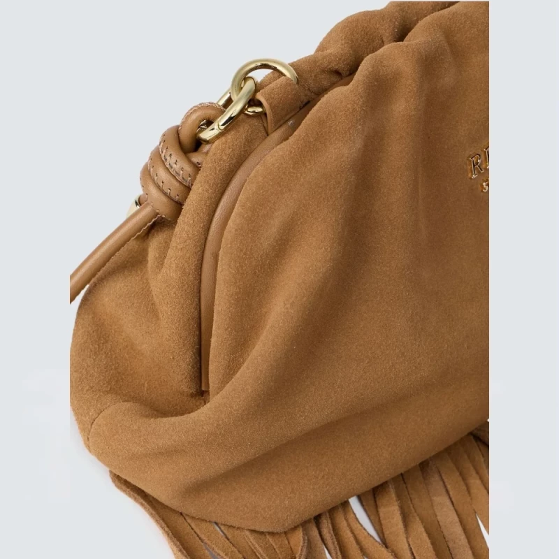 Replay Suede Bag with Fringes