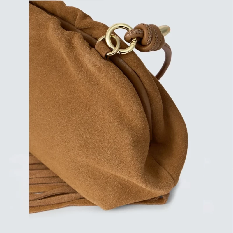 Replay Suede Bag with Fringes
