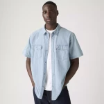 Levi’s® Short Sleeve Relaxed Fit Western Shirt