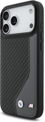 BMW M Carbon Logo MagSafe case for iPhone 17 Pro Max - graphite