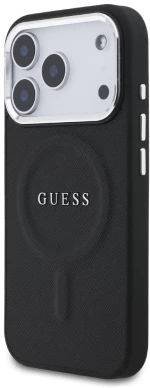 Guess Classic Logo MagSafe Case for iPhone 17 Pro - Black