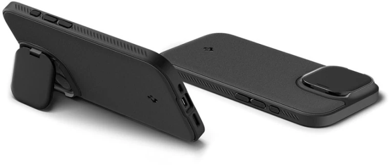 Spigen Optik Armor MagSafe case for iPhone 17 - black