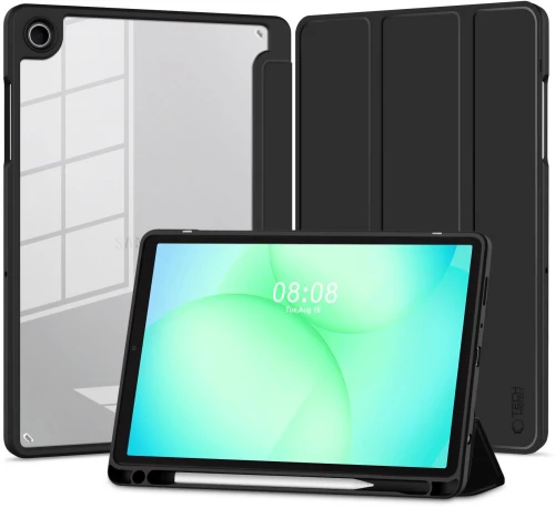 Tech-Protect SC Pen Hybrid Case for Samsung Galaxy Tab A9 / A11 8.7 X110 / X115 / X133 / X135 - Black