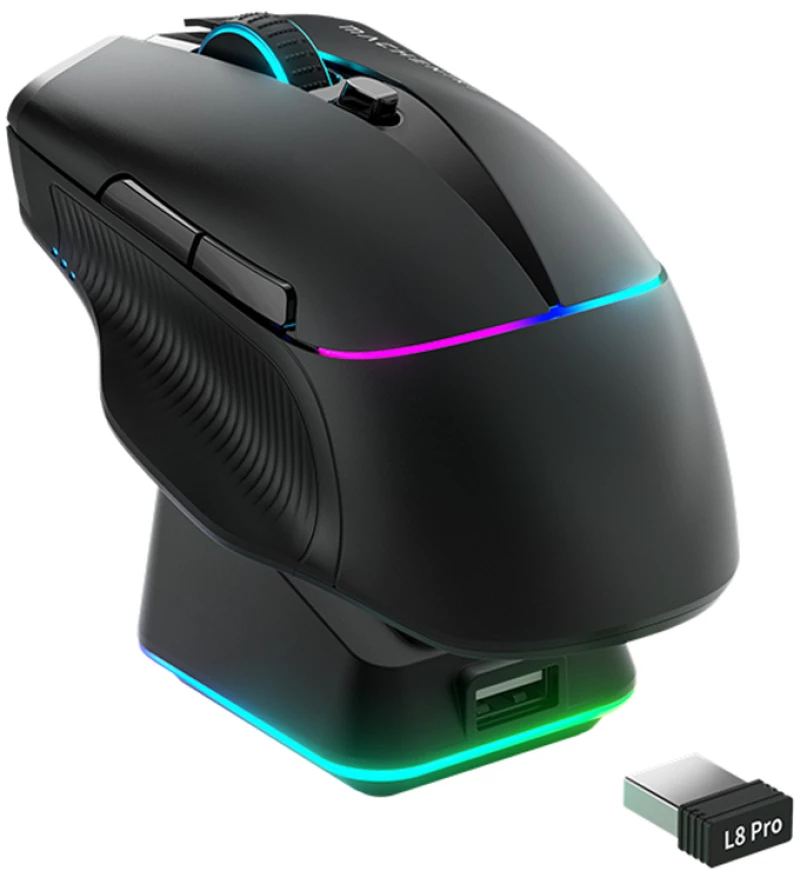 Machenike L8 Pro Wireless Gaming Mouse - Black