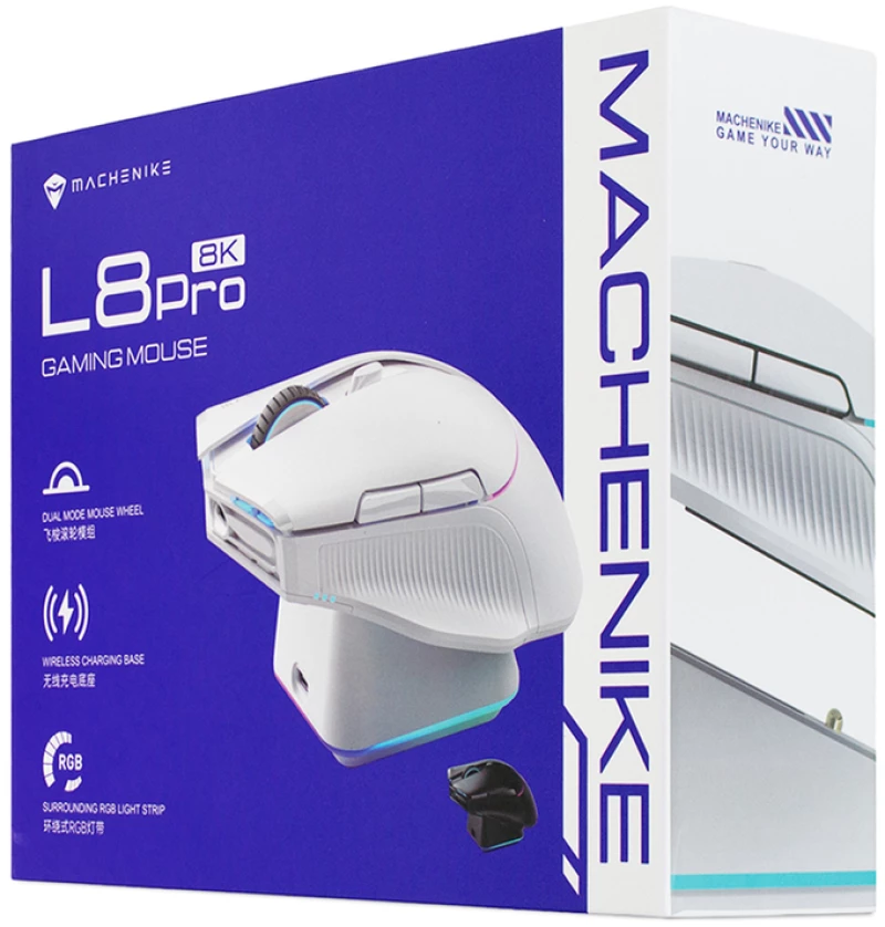 Machenike L8 Pro Wireless Gaming Mouse - Black