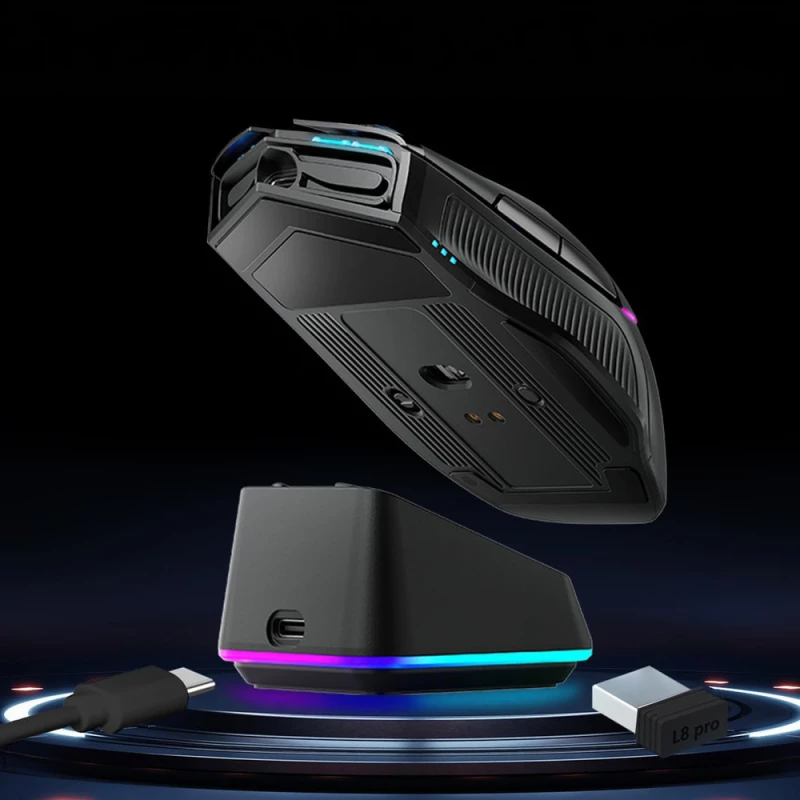 Machenike L8 Pro Wireless Gaming Mouse - Black