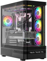 MODECOM Volcano Volcano AQ200 ARGB Midi Black