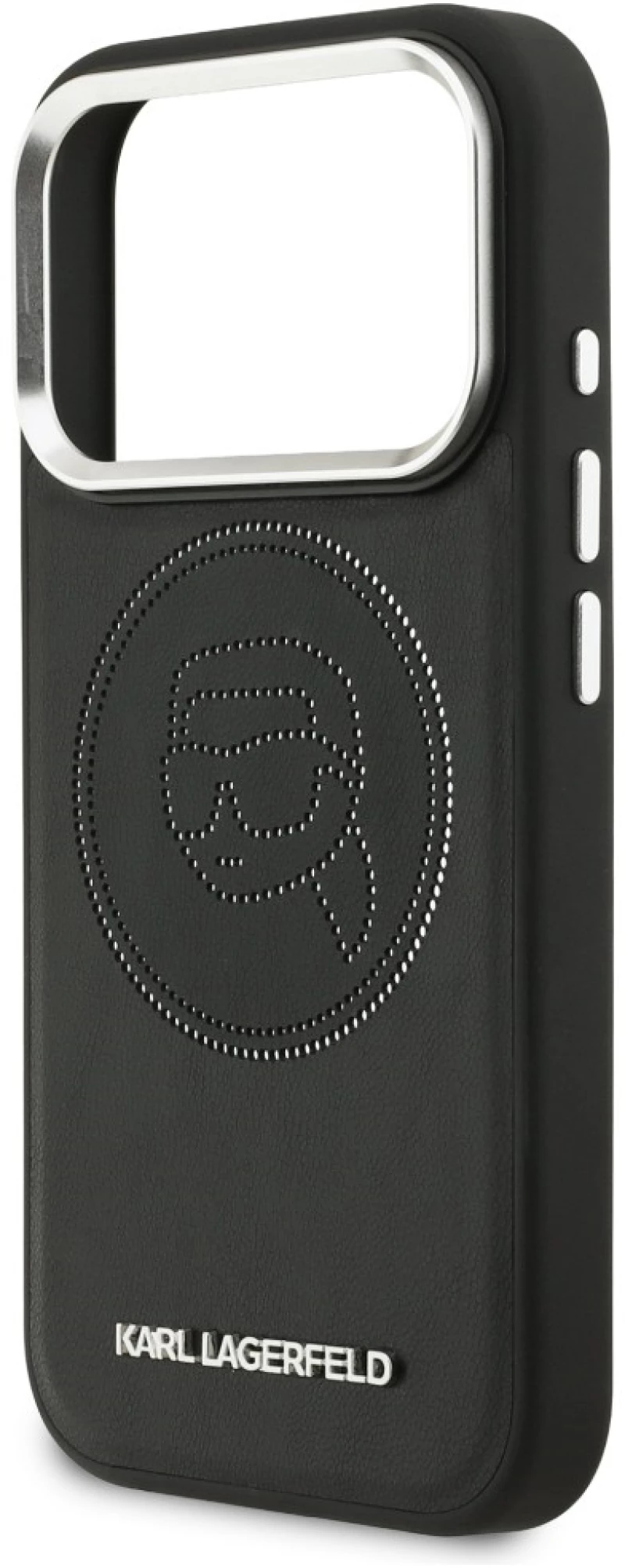 Karl Lagerfeld K Head Point Logo MagSafe Case for iPhone 17 Pro Max - Black