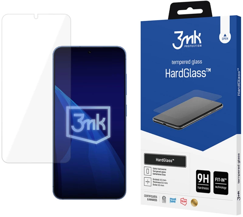 3mk HardGlass tempered glass for Samsung Galaxy S26 Pro