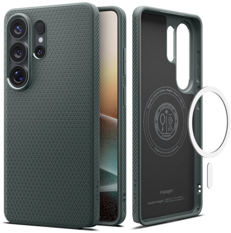 Spigen Liquid Air Mag MagSafe Case for Samsung Galaxy S26 Ultra - Green