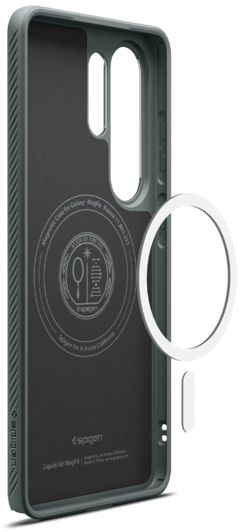 Spigen Liquid Air Mag MagSafe Case for Samsung Galaxy S26 Ultra - Green