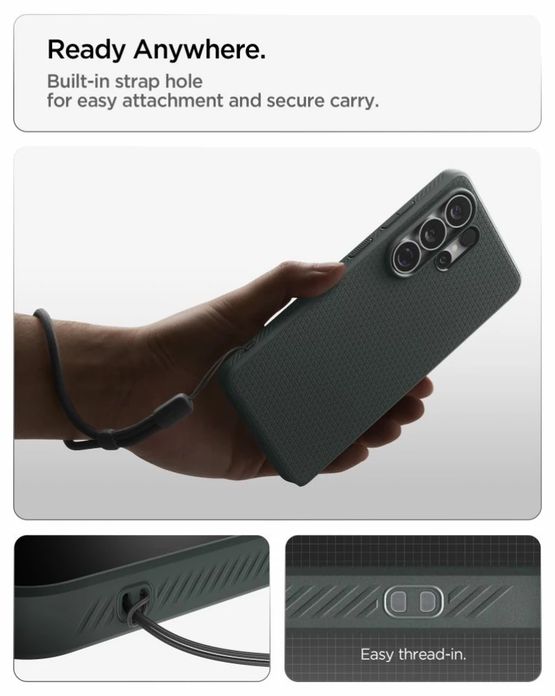 Spigen Liquid Air Mag MagSafe Case for Samsung Galaxy S26 Ultra - Green