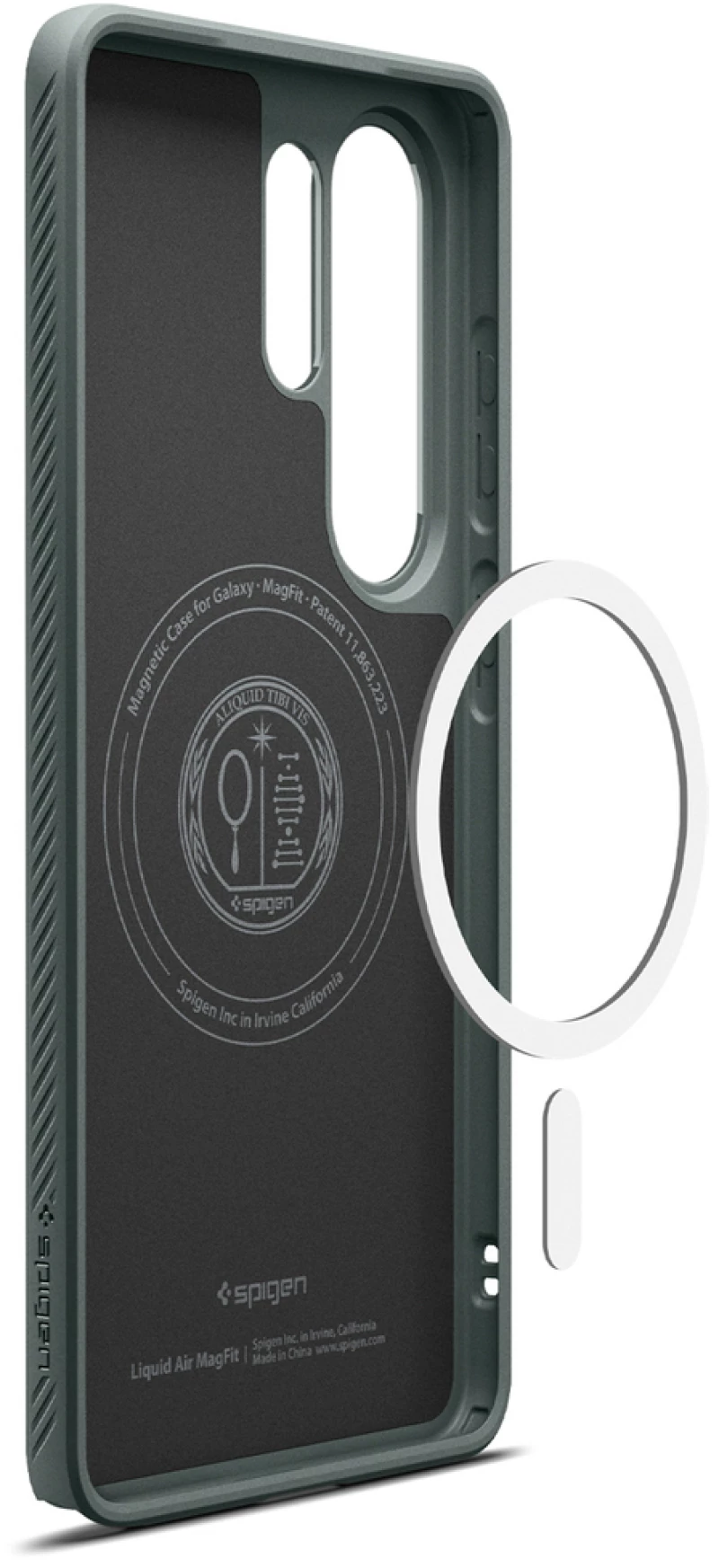 Spigen Liquid Air Mag MagSafe Case for Samsung Galaxy S26 Ultra - Green