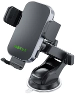 Acefast D53 Car Mount with Wireless Charger for Dashboard with Automatic Clamp - Black