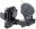 Acefast D53 Car Mount with Wireless Charger for Dashboard with Automatic Clamp - Black