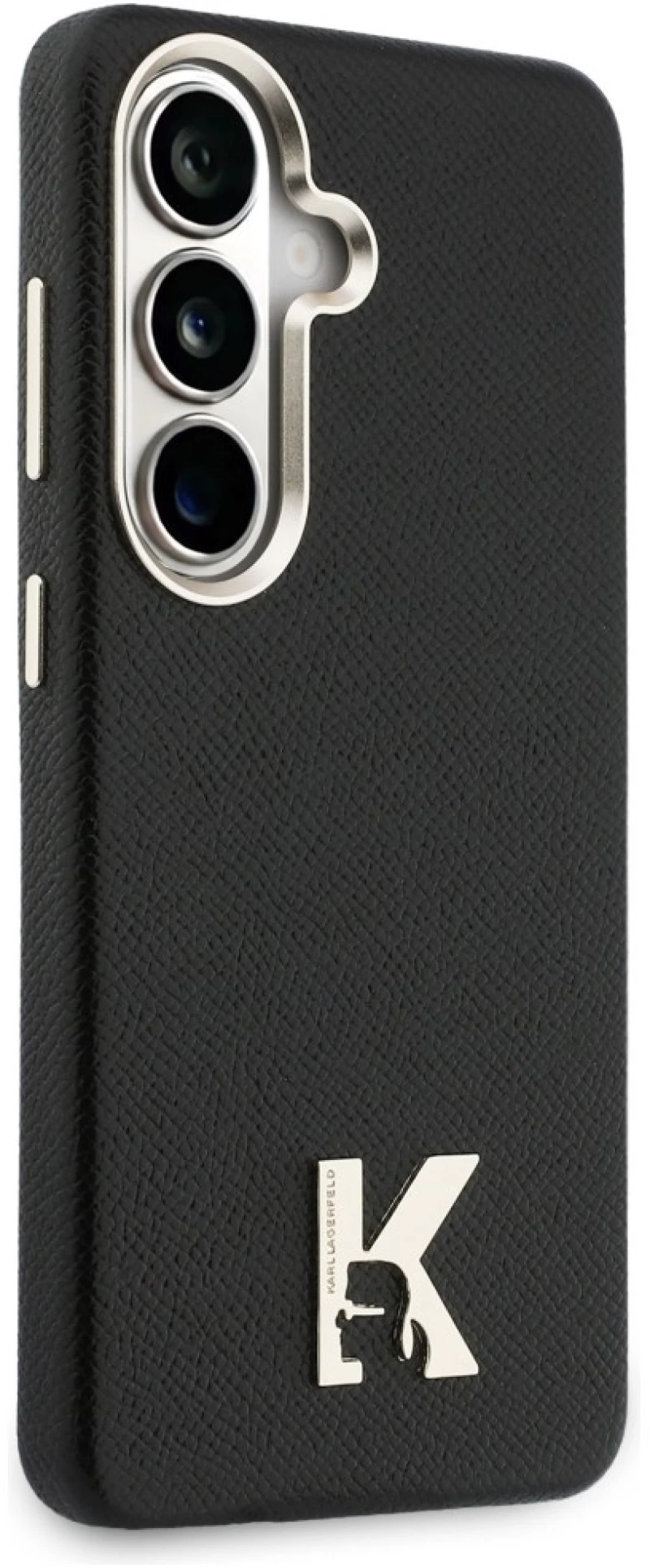 Karl Lagerfeld K Metal Logo MagSafe Case for Samsung Galaxy S26 - Black