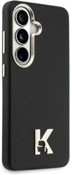 Karl Lagerfeld K Metal Logo MagSafe Case for Samsung Galaxy S26 - Black