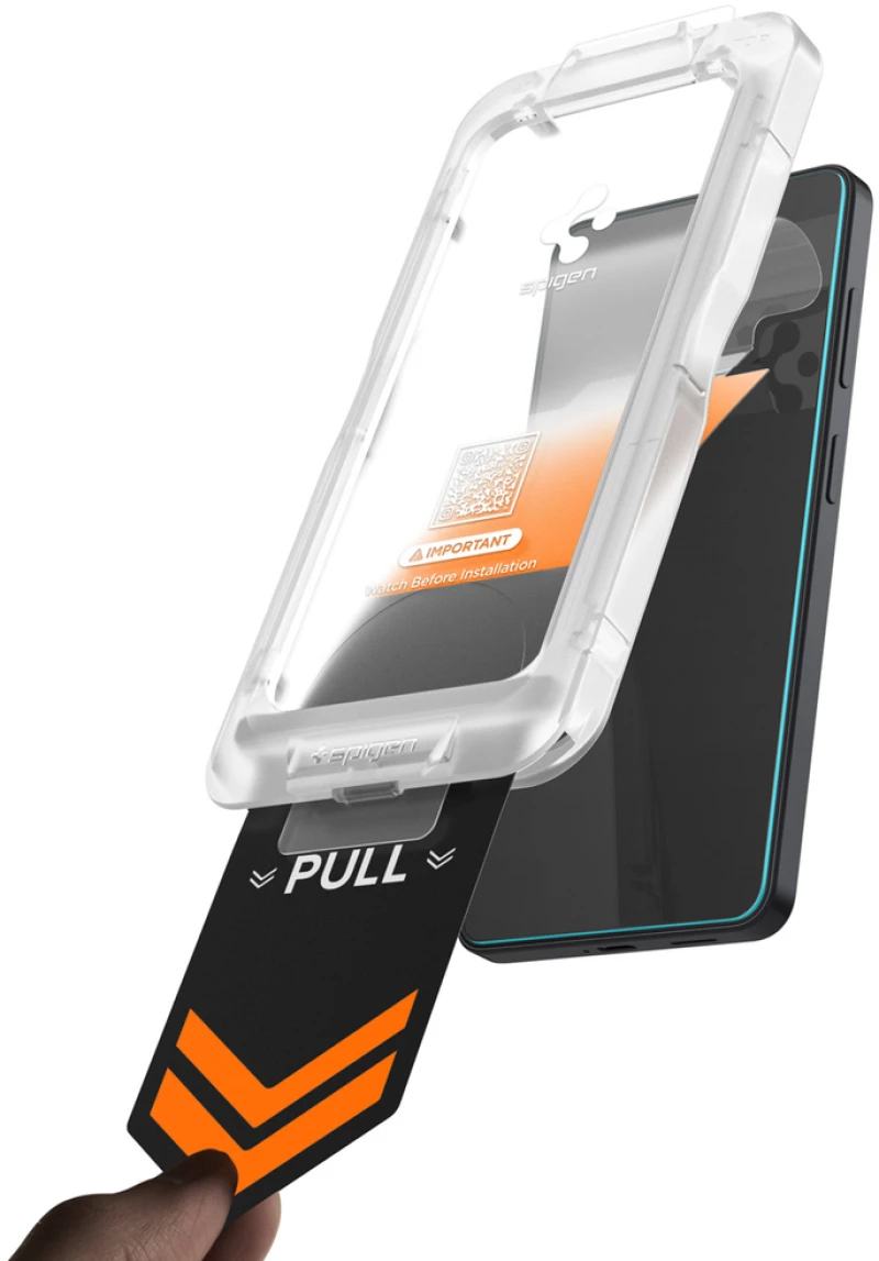 Spigen Glas.Tr Ez Fit Pro HD Privacy Glass 2-pack for Samsung Galaxy S26