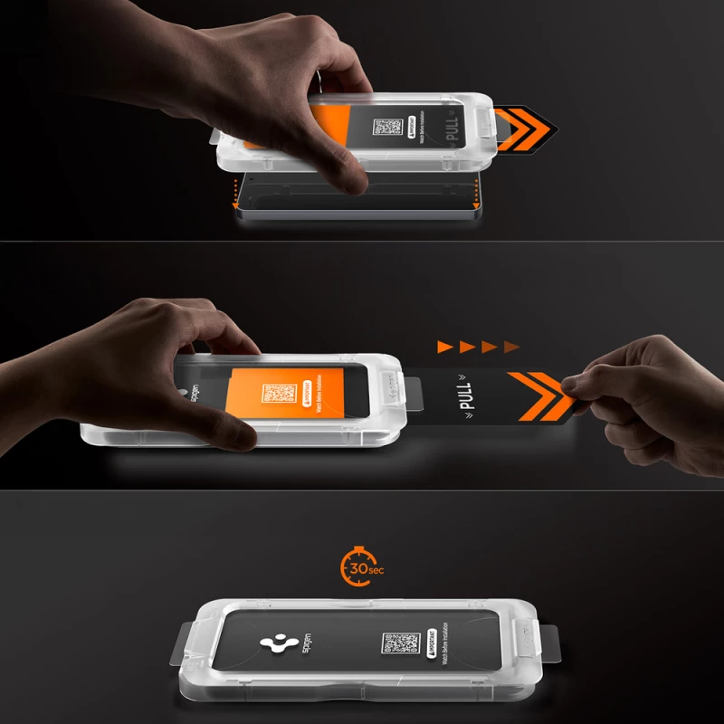 Spigen Glas.Tr Ez Fit Pro HD Privacy Glass 2-pack for Samsung Galaxy S26